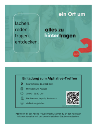 Einladung Alphalive
